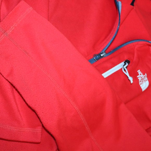 The North Face Red Full zip Jacket - Picture 6 of 8
